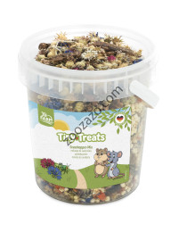 Лакомства за малки гризачи със скакалци, 150 гр. - JR FARM Tiny Treats Grasshopper-Mix